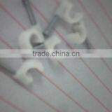 Supply Nail Wire Clips/plastic Cable Clips/nail Cable Clamps 8mm thumbnail-1
