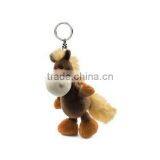 Plush Horse Keychain
