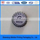 Food Grade Tinplate Printed Logo Crown Type Bottle Caps thumbnail-1