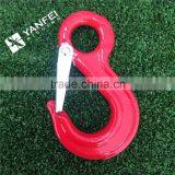 G80 Forged Eye Sling Hook With Latch thumbnail-2