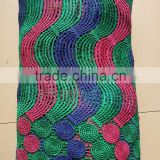 High quality water ripple Swiss feng shui dissolved embroidery