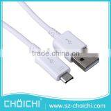Worldwide Original White 1m Mobile Phone 2 in 1 Usb Charging Cable for Samsung