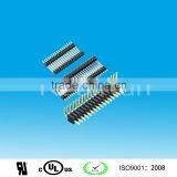 1.27mm Pitch Single/Double Layer Single Row Angle Pin Header Connector in China