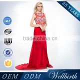 full length chiffon mother of the bride tropical dresses
