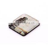 New Arrival Square Crystal Fridge Magnet Square Shaped Souvenir Fridge Magnet for Wholesale
