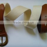 custom canvas belts