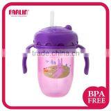 FARLIN GuLu GuLu2 BPA Free Water Cup With Handle and Straw 240ml Baby Sippy Cup Training Cup thumbnail-3