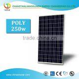 High efficiency 250w solar modules in polycrystalline material