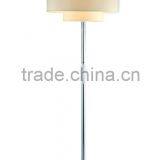 Two Tires Fabric Shade Modern Livingroom Decorative Floor Lights