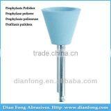 Cr108F Blue RA Shank Low Speed Cup Silicone Rubber Prophylaxis Polisher For Polishing Ceramic Dental Hygiene For Children