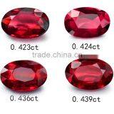 0.4ct Natural Pigeon Blood Gemstone Loose Stone Ring Face thumbnail-3