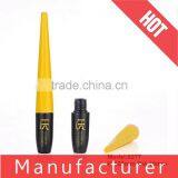 Bright Yellow Plastic Eyeliner Packaging Manufacturing