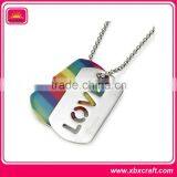Heavy-duty Popular Superman Dog Tag Engraved Logo