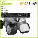 Wholesale Adjustable Metal Chassis Black Blue Boys Quad Skate thumbnail-5