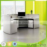 YS-RCT01 Cheap Reception Desk Nesting Desk Half Round Office Small Reception Desk thumbnail-2