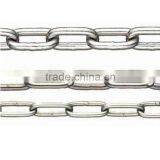 316 Stainless Steel Burnished Link Chains,DIN5685C Standard Long Link Stainless Chain thumbnail-6