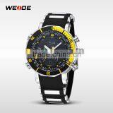 WEIDE Mens Watches Top Brand Watch Stainless Steel Band Sport Watch Men Quartz Fashion Casual Wrist Watch thumbnail-2