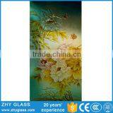 Colorful Glass Wall Decoration Hanging Hand Painted Glass thumbnail-3