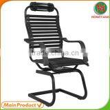Assento de Corrida Bungee Chair With Headrest Black Elastic Belts Chair Frame thumbnail-1