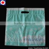 HDPE die cut shopping bags for clothing