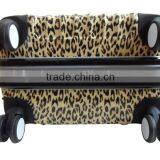 2015 ABS PC Leopard Print Zhejiang Factury Cheap Design Hardcase Luggage Sets, Hot Sell Fashionable PC Trolley Case thumbnail-5