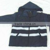 Black Reflective Tapes Safety Windproof Protective Jackets thumbnail-1