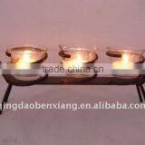 Ornamental Wrought Iron Candle Holder