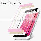 Cheap 0.33mm Full Cover Tempered Glass Screen Protector for Oppo r7