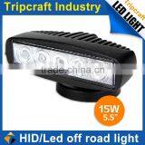 15W Auto LED Flood Beam Fog Light LED Work Light Truck LED Worklamp Super Bright