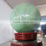 New Arrival Factory Supply Natural Semi Precious Stone Green Aventurine Ball thumbnail-1