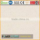 Light Beige Quartz Table Top for Restaurant