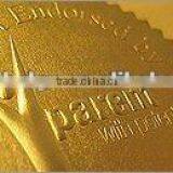 Gold Embosssed Sticker thumbnail-1