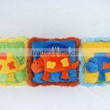 Plush Soft Toy Flower Embroidered Cushion Cover thumbnail-1