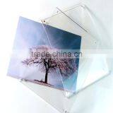 Desktop Clear Round Acrylic Photo Booth Frame Wholesale thumbnail-2