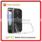 [UPO] Smart Transparent TPU Bumper Acrylic Plastic Hard Back Cover Phone Case for ZTE Allstar LTE Z819 thumbnail-1
