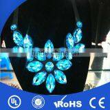New Fashion Hotfix Rhinestone Bead Neck Applique thumbnail-1