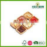 Hot New Products for 2016 6pcs Wood Sauce Bowl-mini Bowl-small Bowl Wholesale thumbnail-2