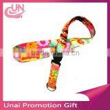 Custom Dye Sublimation lanyards with metal ring for china birthday party items