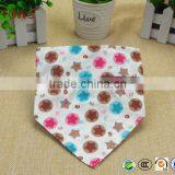 2016 New Arrival Good Quality Cotton Bibs Baby Bandana With Buttons