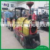 Mini Electric Tourist Used Trackless Train For Sale thumbnail-5