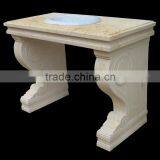 Natural Carved Marble Wash Hand Sink thumbnail-1