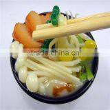 Creative Mini Fake Food in Bowl Handicraft in Fridge Magnet Design for Business Decoration Display