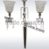 Crystal Candelabra 5 Candle thumbnail-1