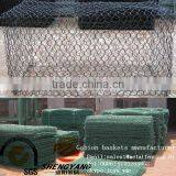 China Wholesale Gabion Mesh Boxes 1mx1mx1m Factory Supplying Stone Gabion Mesh Cages Twist Woven PVC Gabion Baskets Manufacturer