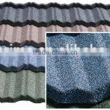 Stone Tile / Colorful Stone Coated Metal Roofing Mordern Classical Tile