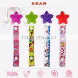 BPA Free Cute Baby Soft Silicone Pacifier Chain for Baby Teething thumbnail-5