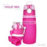 500ml Squeeze Silicone Water Bottle for Outdoor thumbnail-1