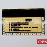 Metal Golden Stainless Steel Member Card thumbnail-2