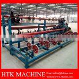 HTK Factory HOT SALE Automatic Double Wire Chain Link Fence Making Machine thumbnail-6