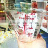 500ML Plastic Transparent Measuring Cup